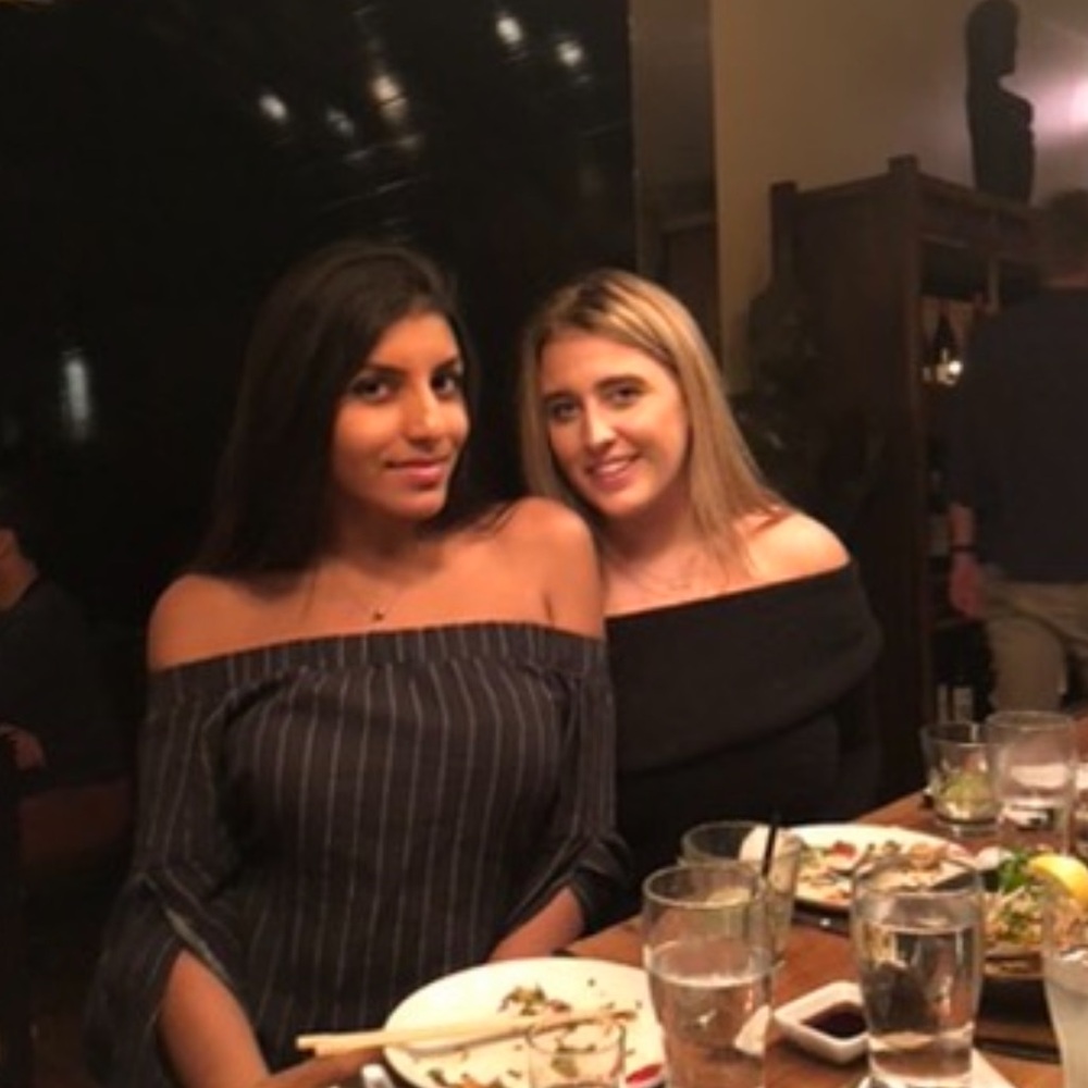 Black and white vertical striped off the shoulder shirt